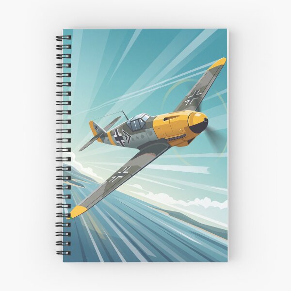 Item preview, Bf 109 Buchon WW2 Fighter Vector Illustration designed and sold by Airpower Art.