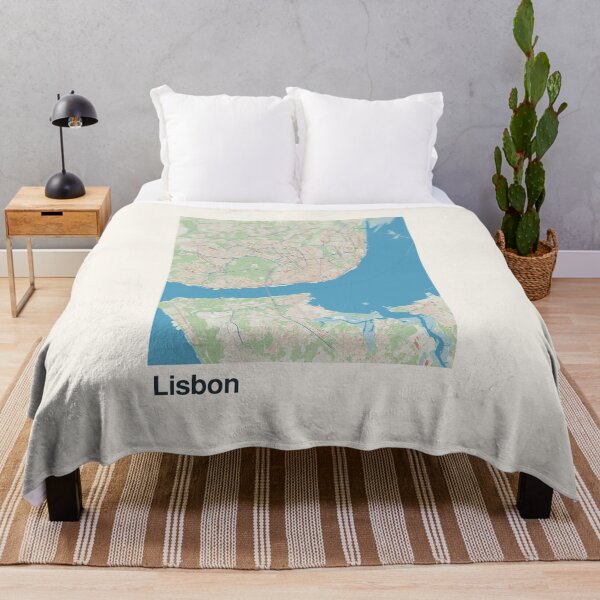 Item preview, Lisbon Minimalistic Map Art designed and sold by MapsNerd.