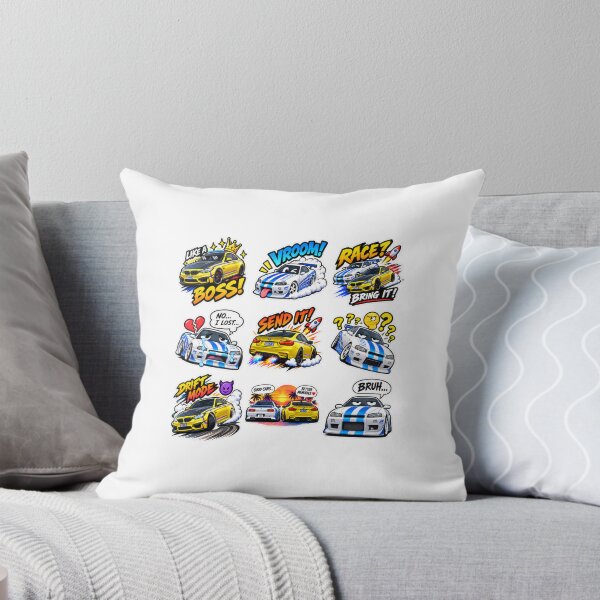 Item preview, Meme Sticker Pack (BOSS, VROOM, RACE, DRIFT MODE, BRUH, etc.) designed and sold by Debnath-Garage.