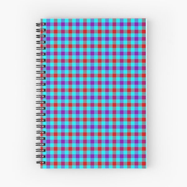 Item preview, Red And Purple Tiny Gingham Check Light Blue  designed and sold by PatternTitan.