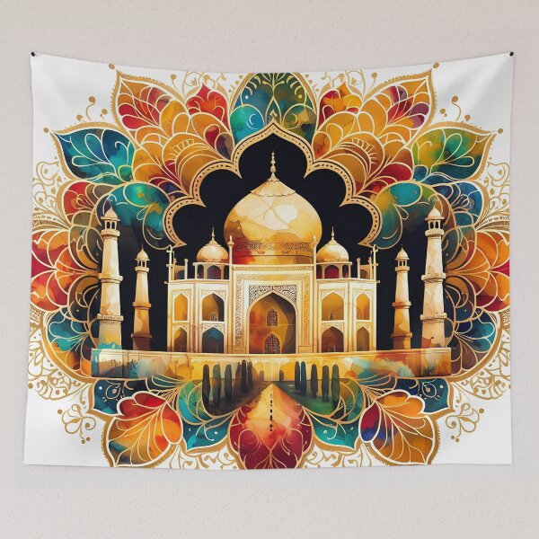 Item preview, Abstract Taj Mahal designed and sold by Visual Nomad Club.
