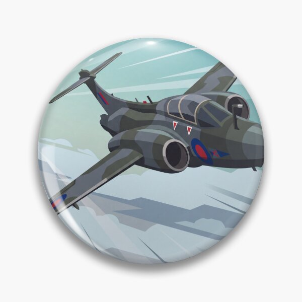 Item preview, Blackburn Buccaneer Banking Hard Vector Illustration designed and sold by Airpower Art.