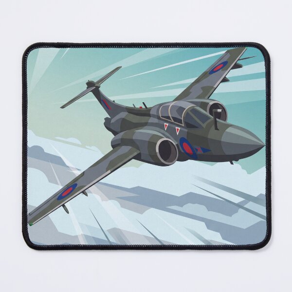 Item preview, Blackburn Buccaneer Banking Hard Vector Illustration designed and sold by Airpower Art.