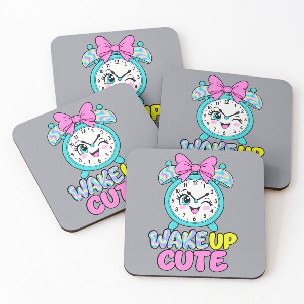 Item preview, Wake Up Cute – Colorful Kawaii Alarm Clock T-Shirt designed and sold by Aimetoi.