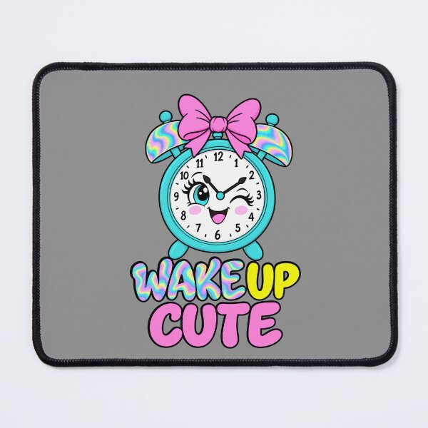 Item preview, Wake Up Cute – Colorful Kawaii Alarm Clock T-Shirt designed and sold by Aimetoi.