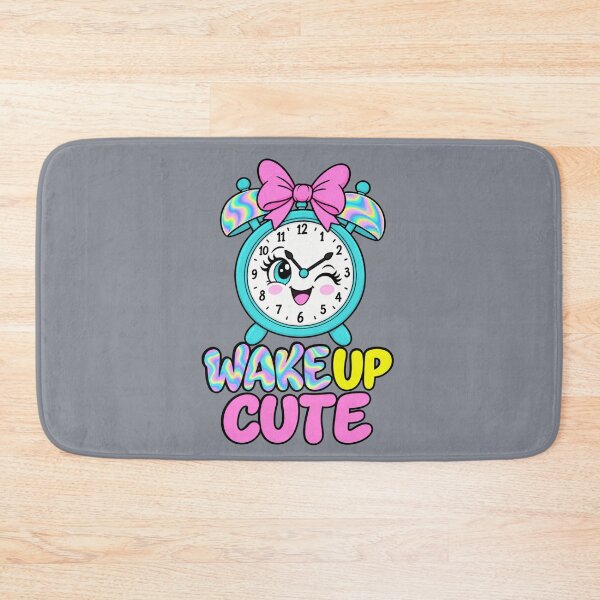 Item preview, Wake Up Cute – Colorful Kawaii Alarm Clock T-Shirt designed and sold by Aimetoi.