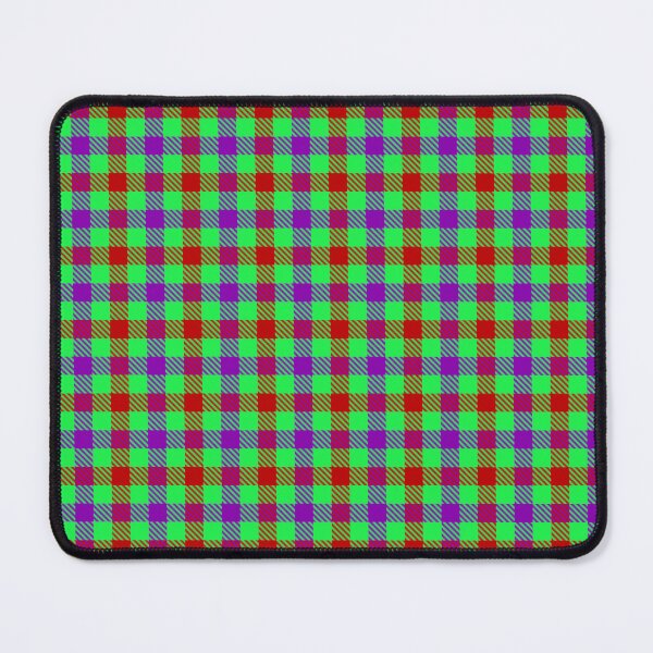Item preview, Red And Purple Tiny Gingham Check Green  designed and sold by PatternTitan.