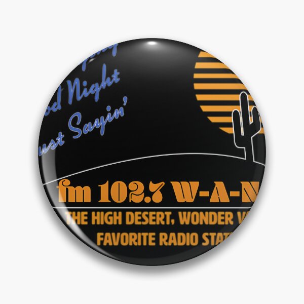 Item preview, FM 102.7 W-A-N-T Good Nights Radio Station designed and sold by StudioPulser.