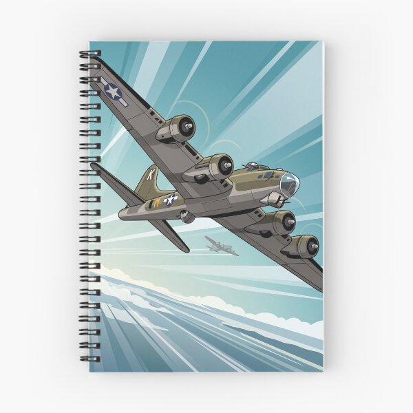 Item preview, B-17 Flying Fortress Banking Hard Vector Illustration designed and sold by Airpower Art.