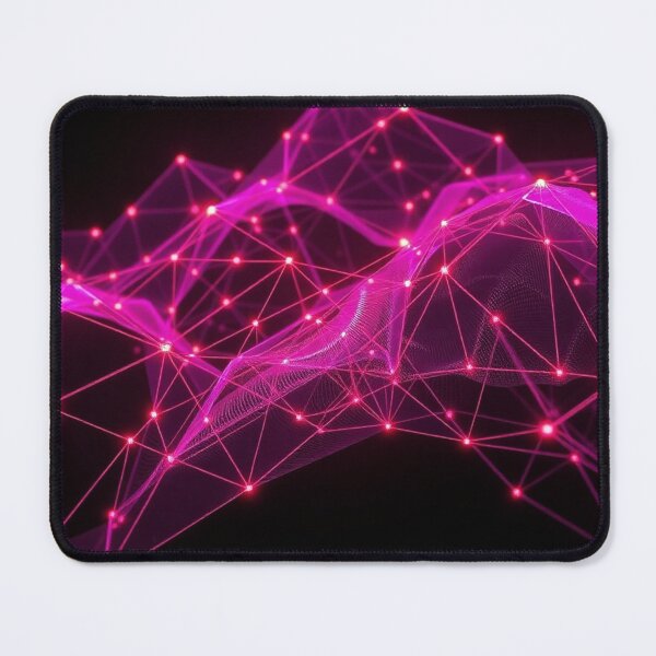 Item preview, Pink Magenta Network Plexus Glow designed and sold by IntelliMindDesigns.