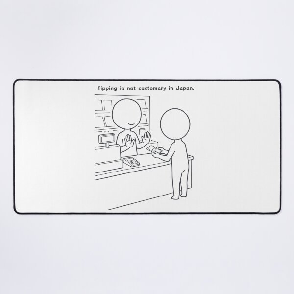 Item preview, No Tipping in Japan – Japanese Omotenashi & Hospitality Pictogram designed and sold by japan-picto.