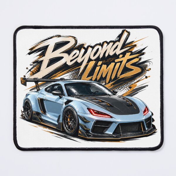Item preview, Beyond Limits Ice Blue Widebody Street Racer designed and sold by BeyondLimitsNow.