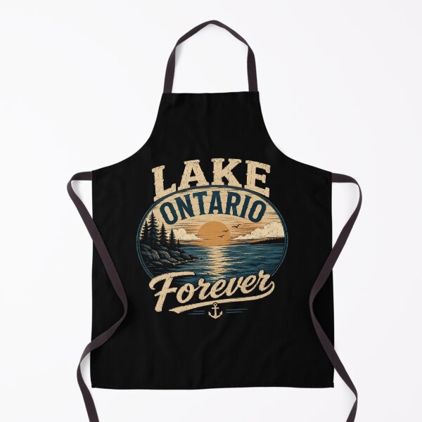 Item preview, Lake Ontario Forever T-Shirt – Vintage Sunset Lake Graphic Tee designed and sold by Artimax-Studio.