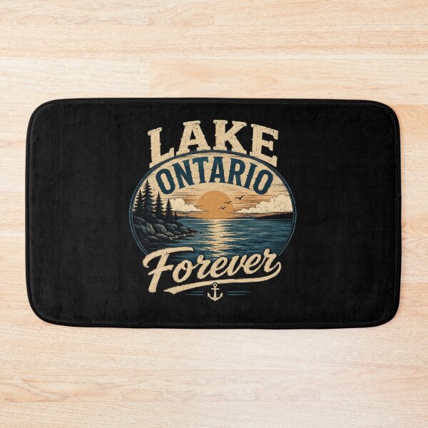 Item preview, Lake Ontario Forever T-Shirt – Vintage Sunset Lake Graphic Tee designed and sold by Artimax-Studio.
