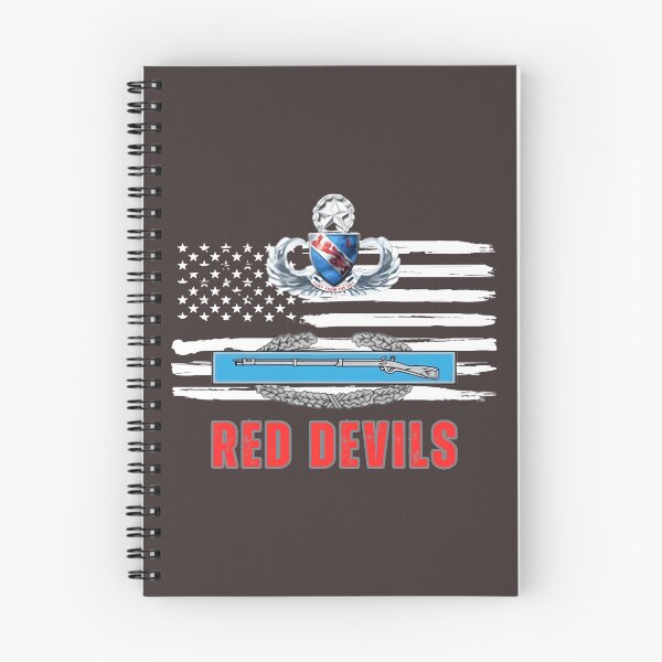 Item preview, Red Devils Military Emblem designed and sold by Sentasehee.