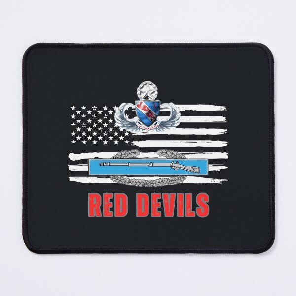 Item preview, Red Devils Military Emblem designed and sold by Sentasehee.