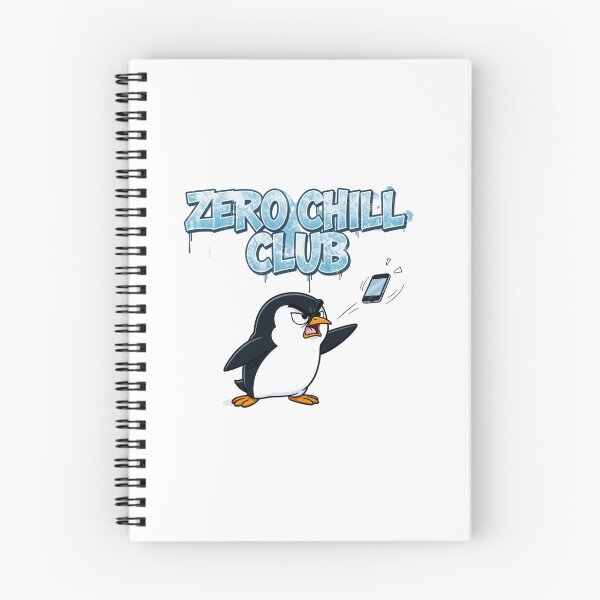 Item preview, Zero Chill Club Cartoon Typography Design designed and sold by Imaginarium of Chaos falcon88 .