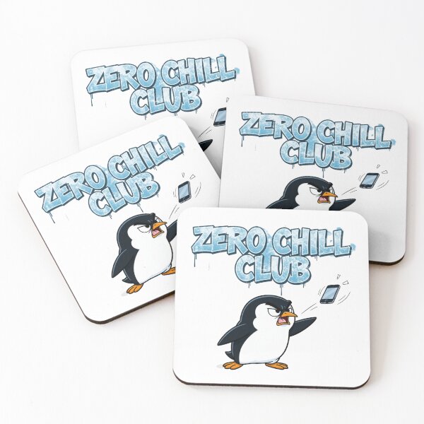 Item preview, Zero Chill Club Cartoon Typography Design designed and sold by Imaginarium of Chaos falcon88 .
