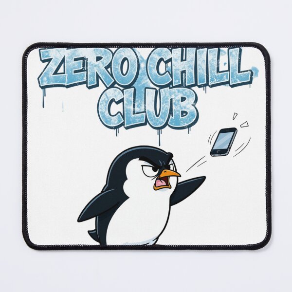 Item preview, Zero Chill Club Cartoon Typography Design designed and sold by Imaginarium of Chaos falcon88 .