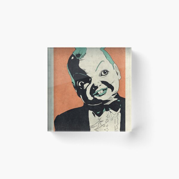 Item preview, MAD PUPPET - Deep Red (Vintage Halloween) designed and sold by FamousWeirdosRB.