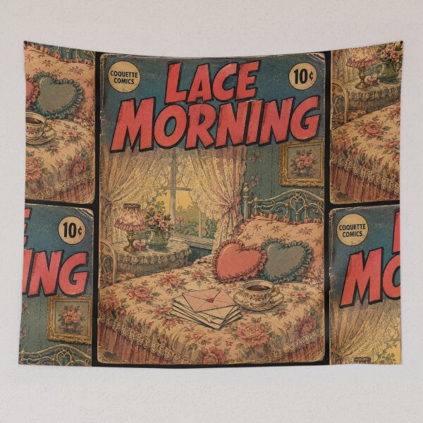 Item preview, Coquette Bedroom Lace Morning designed and sold by bapupa.