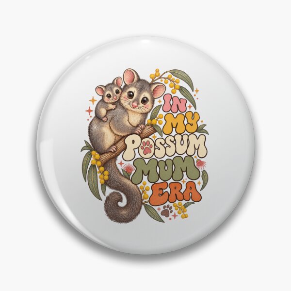 Item preview, In My Possum Mum Era Cute Mother Baby Possum Australian Mum Club designed and sold by Yellowriversss.