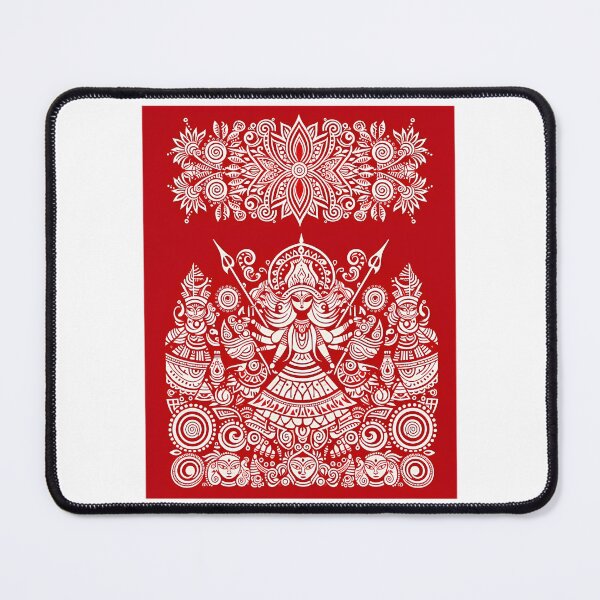 Item preview, Maa Durga Warli designed and sold by keener-kizziex.