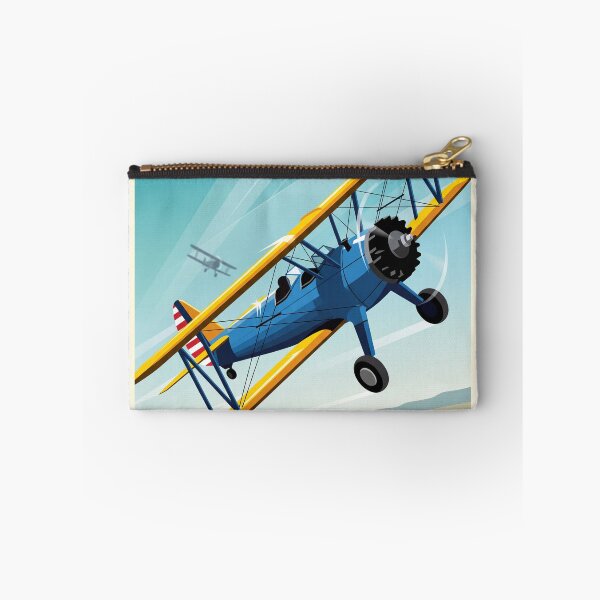 Item preview, Boeing Stearman Bi-Plane Vector Illustration designed and sold by Airpower Art.