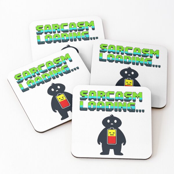 Item preview, Sarcasm Loading Cartoon designed and sold by Imaginarium of Chaos falcon88 .