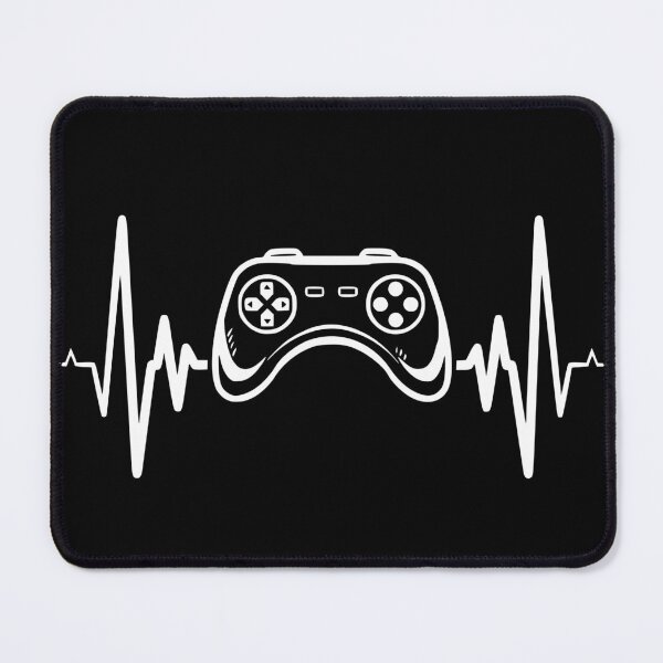 Item preview, Gamer heartbeat, gaming controller, ECG designed and sold by Loona97.