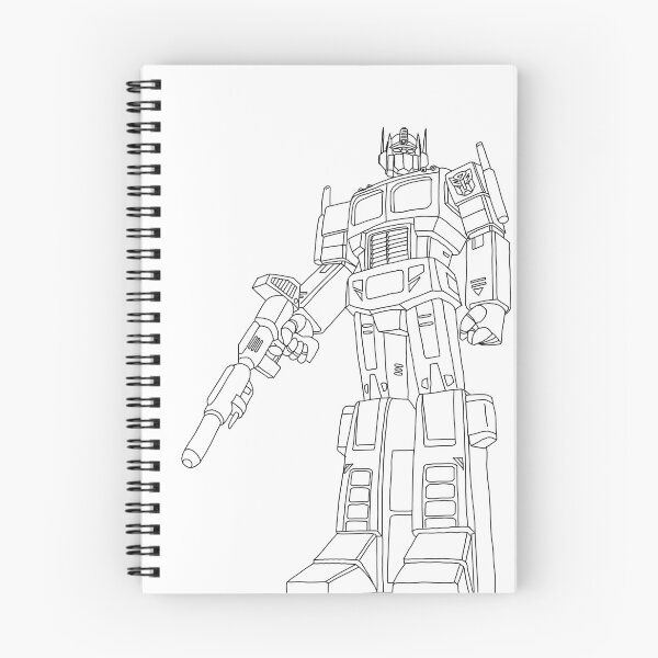 Item preview, Optimus Prime Continuous Line Art Cybertron Autobot Transformer designed and sold by drdoodle92 Art.