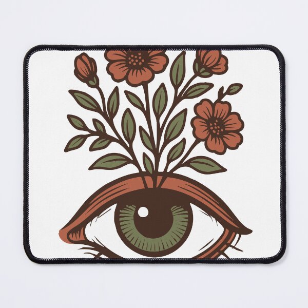 Item preview, Botanical Eye Flowers Growing From Eyelid designed and sold by Stayfrostybro.