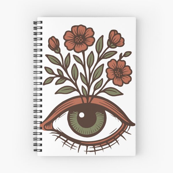 Item preview, Botanical Eye Flowers Growing From Eyelid designed and sold by Stayfrostybro.