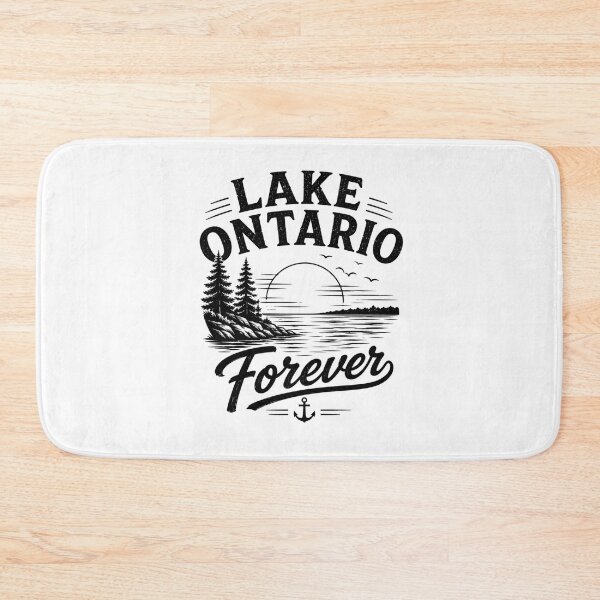 Item preview, Lake Ontario Forever T-Shirt – Vintage Sunset Lake Graphic Tee designed and sold by Artimax-Studio.