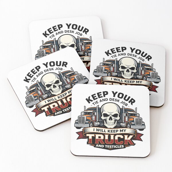 Item preview, Keep Your Tie & Desk Job - Trucker Humour  designed and sold by Terrace-Cartel.