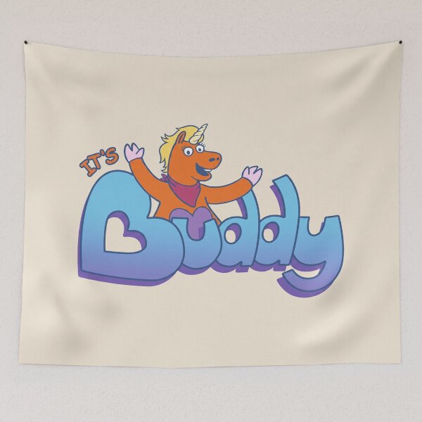 Item preview, Buddy Movie Orange Unicorn Horror designed and sold by Eh Plus Designs.