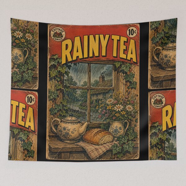 Item preview, Cottagecore Tea by the Window designed and sold by bapupa.