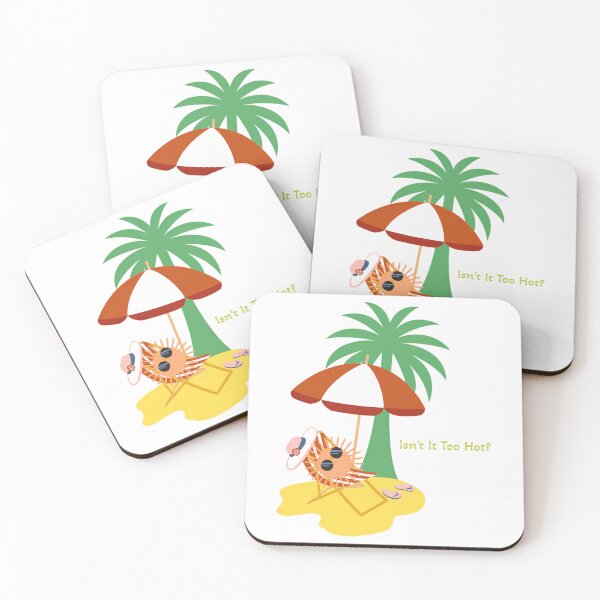 Item preview, Beach Surf Summertime Render Sun On A Beach - Isn'T It Too Hot designed and sold by gilliland-mies.