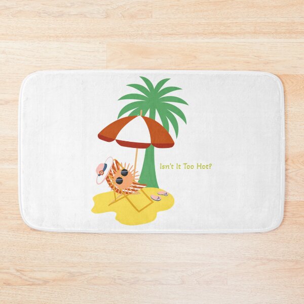 Item preview, Beach Surf Summertime Render Sun On A Beach - Isn'T It Too Hot designed and sold by gilliland-mies.