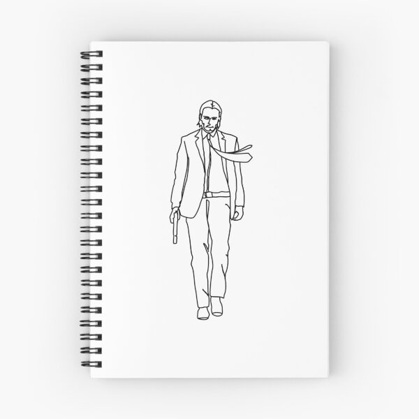 Item preview, John Wick Inspired Line Art designed and sold by danielso-nglay.