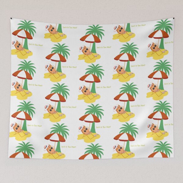 Item preview, Beach Surf Summertime Render Sun On A Beach - Isn'T It Too Hot designed and sold by gilliland-mies.