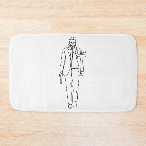 Item preview, John Wick Inspired Line Art designed and sold by danielso-nglay.