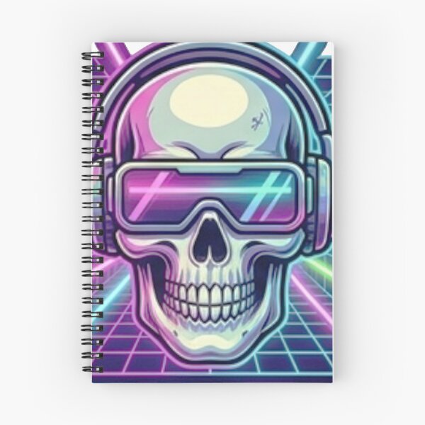 Item preview, Retro Synthwave Gamer Skull Level Up Graphic designed and sold by MaafiaArtsThai.