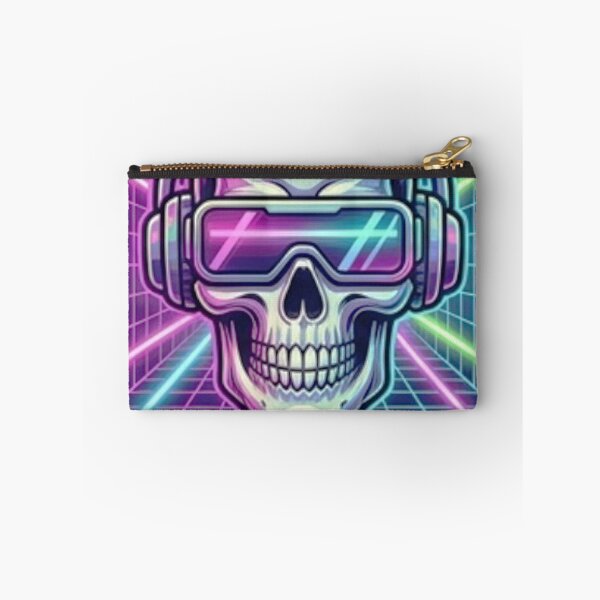 Item preview, Retro Synthwave Gamer Skull Level Up Graphic designed and sold by MaafiaArtsThai.