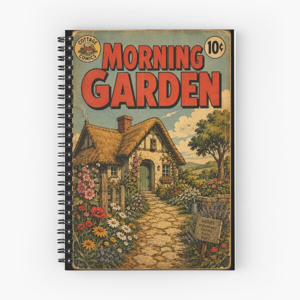 Item preview, Cozy Cottagecore Garden Morning designed and sold by bapupa.