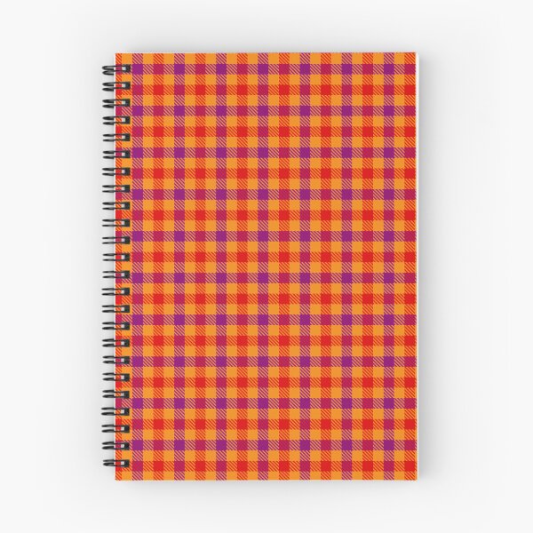 Item preview, Red And Purple Tiny Gingham Check Orange  designed and sold by PatternTitan.