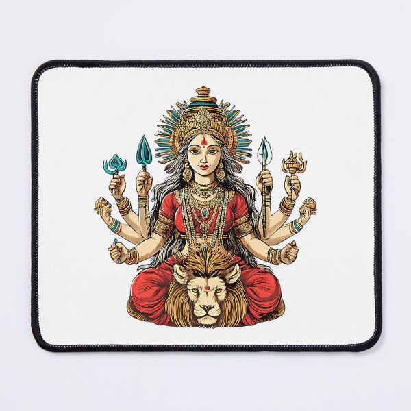 Item preview, Goddess Durga Powerful Hindu Deity designed and sold by keener-kizziex.