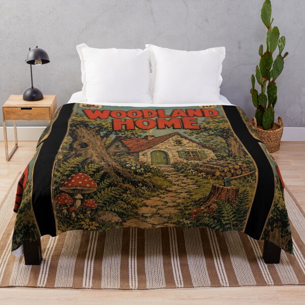 Item preview, Cozy Cottagecore Woodland Cottage designed and sold by bapupa.