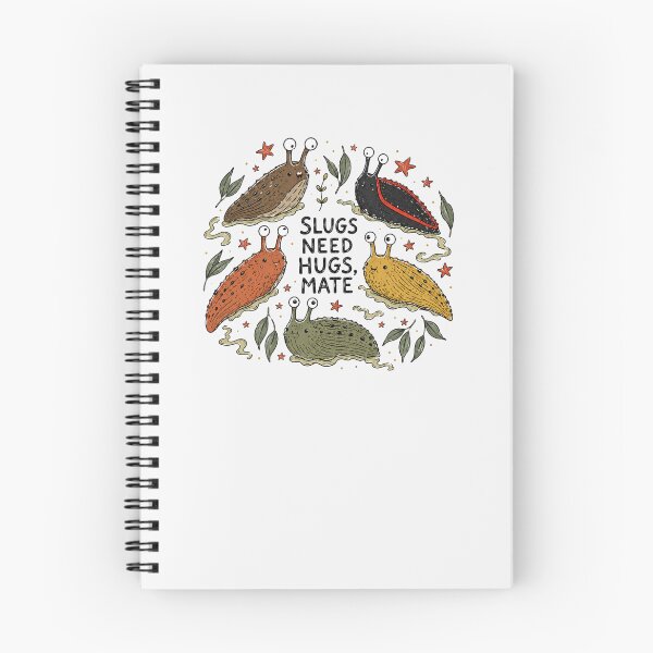 Item preview, Slugs Need Hugs Mate Cute Australian Slugs Funny Wildlife designed and sold by Yellowriversss.