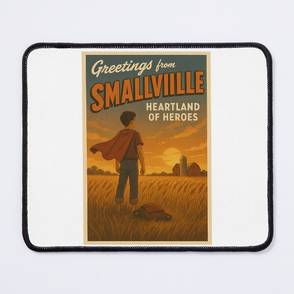 Item preview, Greetings From Smallville Heartland Of Heroes designed and sold by noble-soda.
